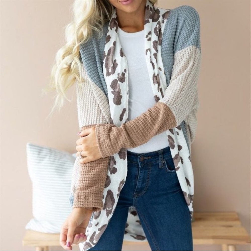 My Story Waffle Cardigan